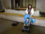 Asuka & Kyto at Ottawa airport